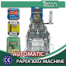 Linha de produção automática do saco de papel do cimento do controle (ZT9802S &amp; HD4913B)